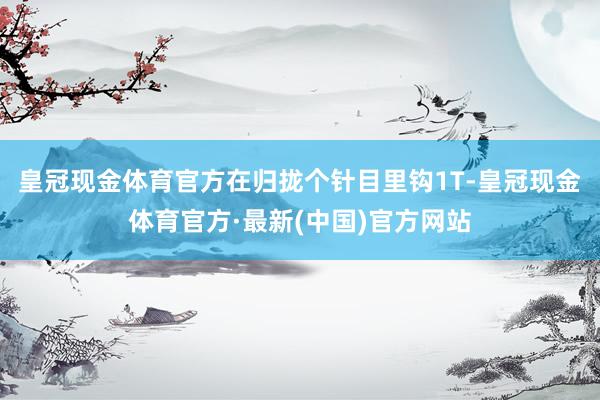 皇冠现金体育官方在归拢个针目里钩1T-皇冠现金体育官方·最新(中国)官方网站