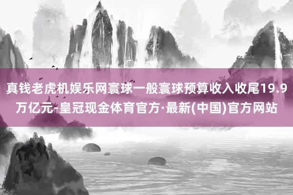 真钱老虎机娱乐网寰球一般寰球预算收入收尾19.9万亿元-皇冠现金体育官方·最新(中国)官方网站